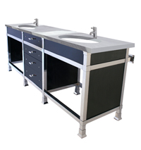 Metropolitan Washstand Base w/ Panels & Drawers